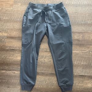 Mandala Women's Gray Jogger scrub Pants